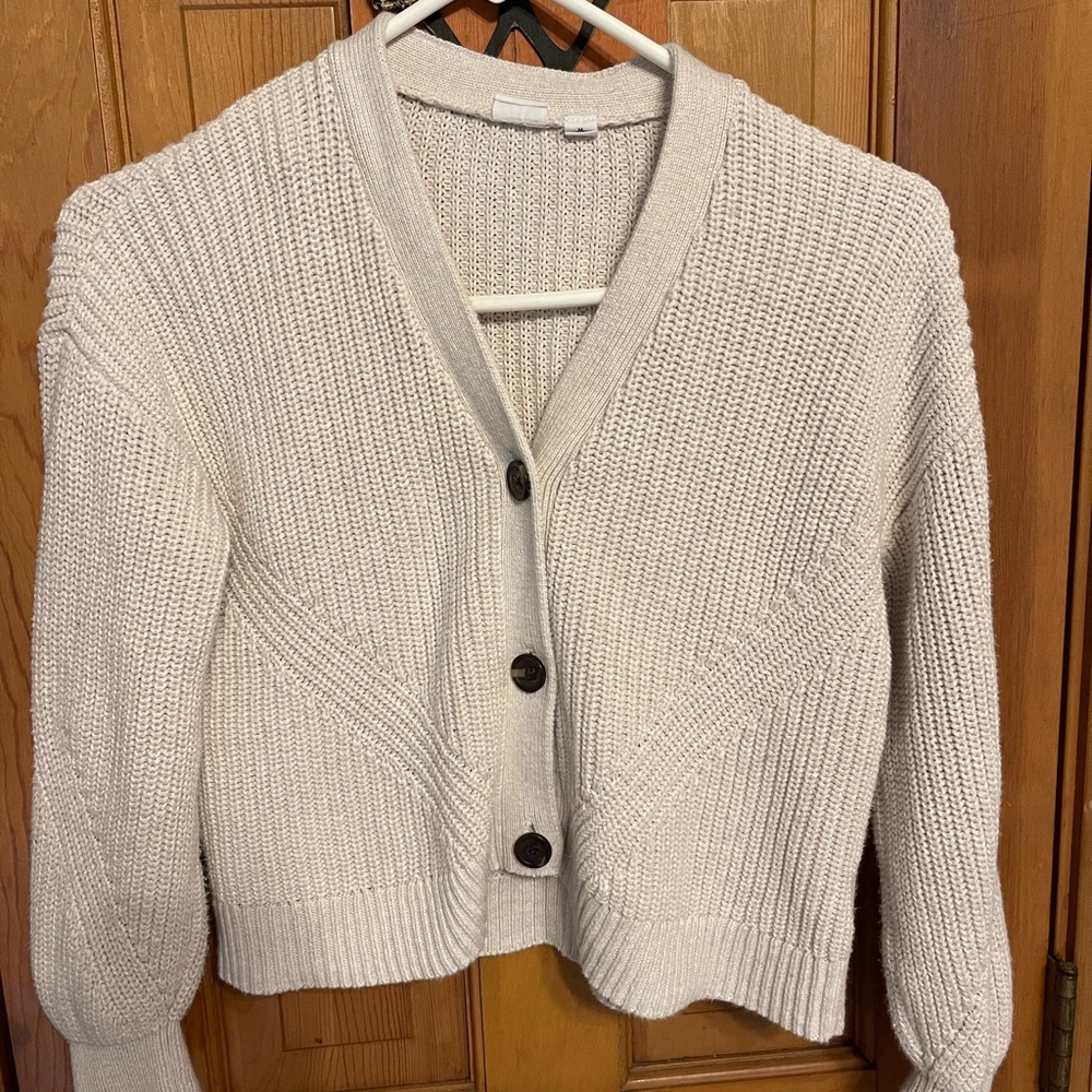 GAP Cream Knit kids Cardigan